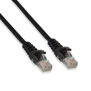 Best Cat-5e UTP Ethernet Network Cable RJ45 Lan Wire Black 15FT