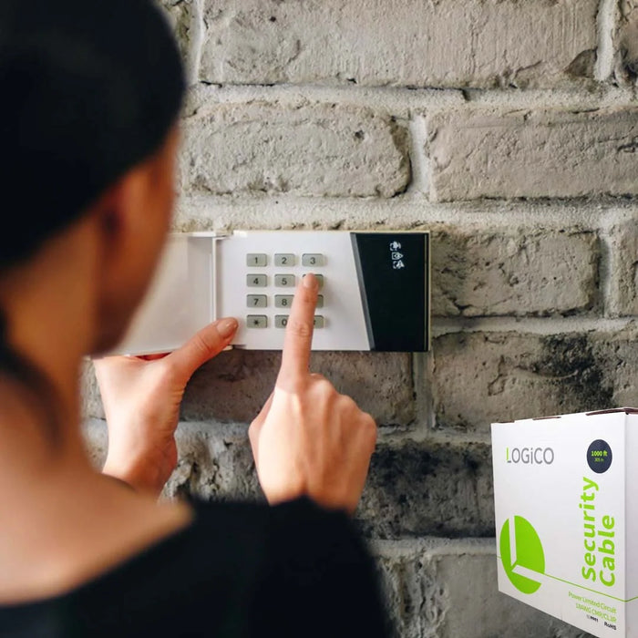 Security burglar alarm cable