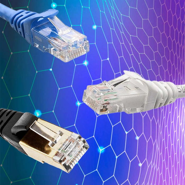 Cat5e, Cat6 and Cat8 Cables