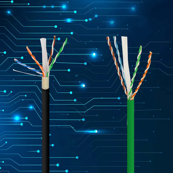 What is the difference between Cat6 23AWG and Cat6 24AWG