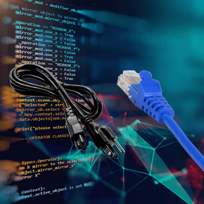 Ethernet and Power Cable