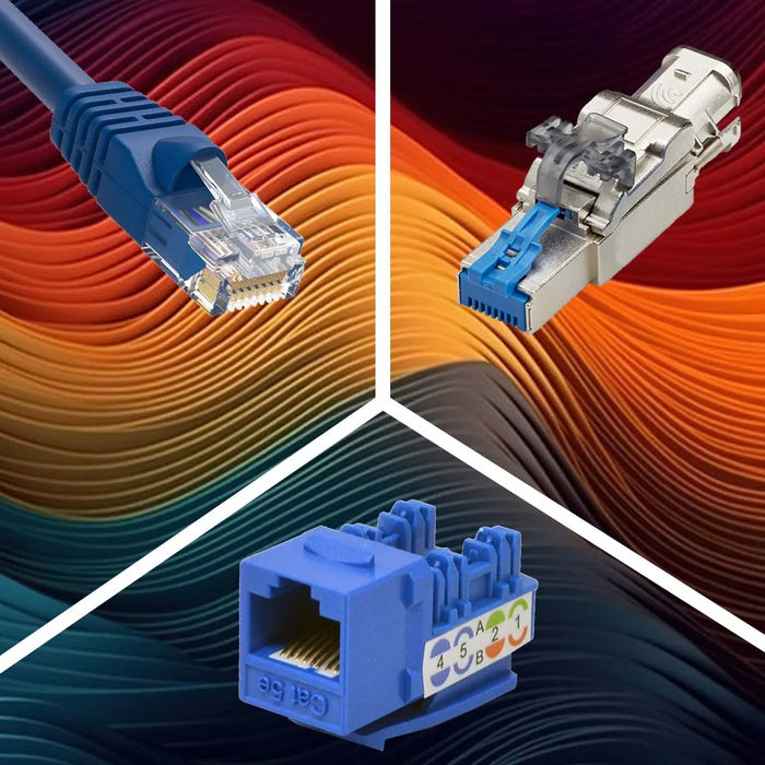 Keystone Jacks vs Rj45 vs Field Termination Plug