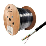 Cat5e Shielded Cable 1000ft STP/FTP Ethernet Direct Burial CCA 24AWG