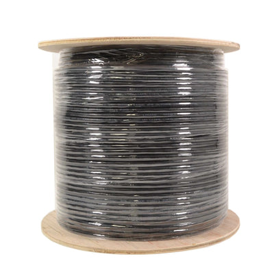 Best Cat5e Shielded Cable 1000ft STP/FTP Ethernet Direct Burial 24AWG Solid Bare Copper
