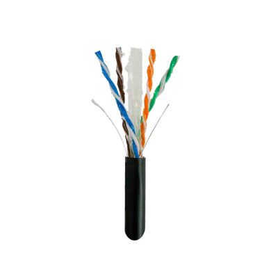 Best Cat6 Unshielded Ethernet Cable Gel Solid Bare Copper Direct Burial UTP 1000ft 23AWG