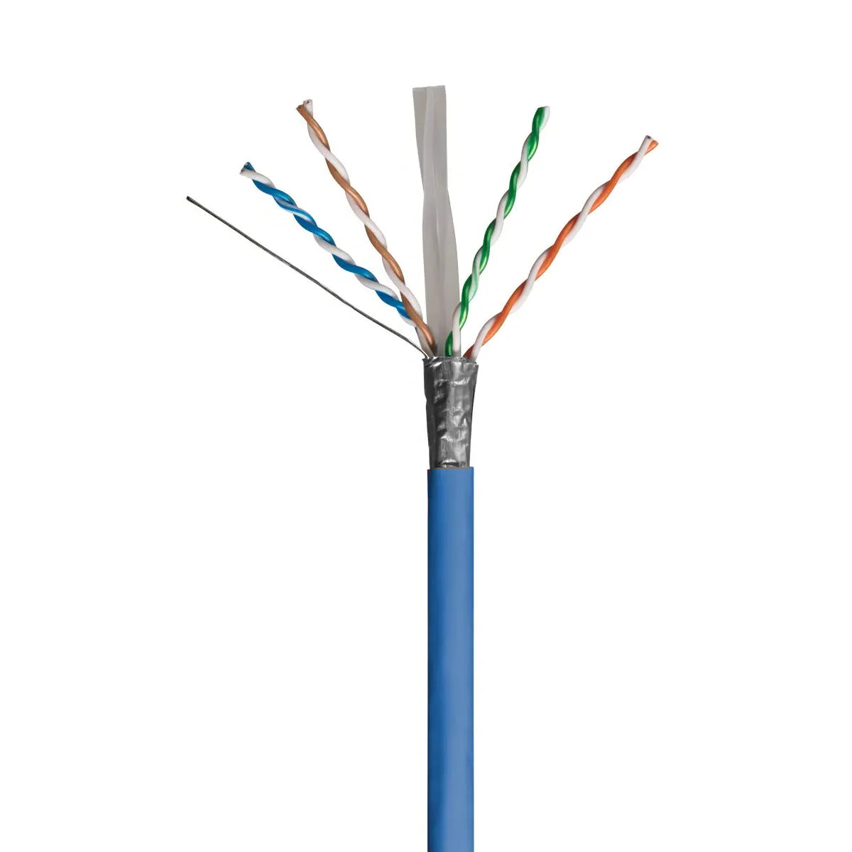 Cat6 Shielded Ethernet Cable | CMR Riser 23AWG Solid Bare Copper ...