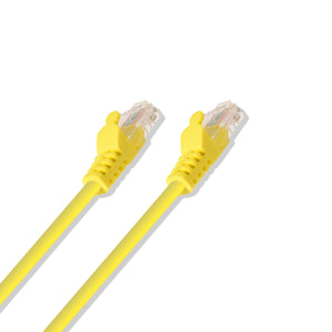 Best Cat-5e UTP Ethernet Network Cable RJ45 Lan Wire Yellow 7FT