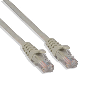 Best Cat-6 UTP Ethernet Network Cable RJ45 Lan Wire Gray 15FT