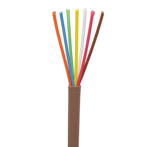 18/7 solid copper, 18AWG 7C, and 500FT in length.