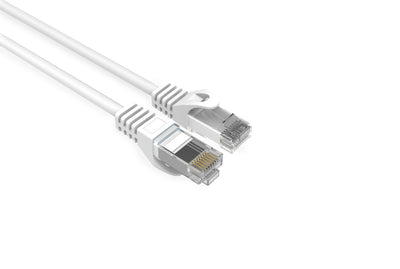Best Cat6 Slim Patch Cable 28AWG Pure Bare Copper RJ-45 Ethernet Cable 1ft White