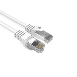 Best Cat6 Slim Patch Cable 26AWG Bare Copper RJ-45 Ethernet Cable 15ft White