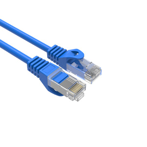 Best Cat6 Slim Patch Cable 28AWG Bare Copper RJ-45 Ethernet Cable 1ft Blue