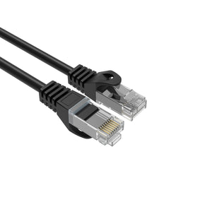 Best Cat6 Slim Patch Cable 28AWG Bare Copper RJ-45 Ethernet Cable 5ft Black