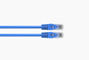 Best Cat6 Slim Patch Cable 26AWG Bare Copper RJ-45 Ethernet Cable 10ft Blue