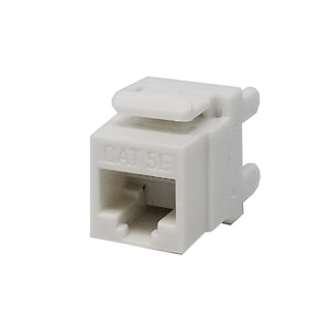Logico Keystone Jack Cat5e White Network Ethernet 