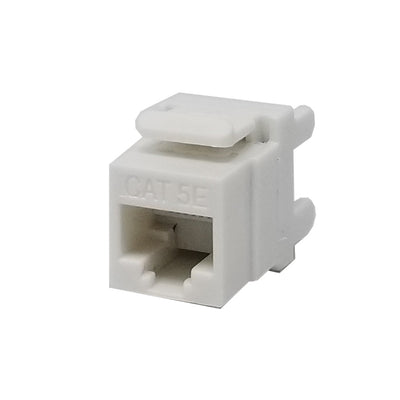 Logico Keystone Jack Cat5e White Network Ethernet 