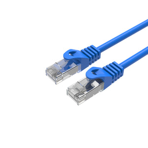 Best Cat6 Slim Patch Cable 28AWG Bare Copper RJ-45 Ethernet Cable 1ft Blue