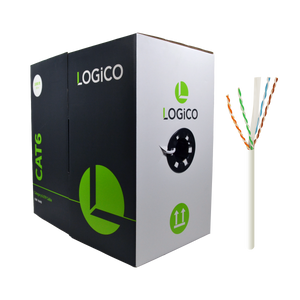 Best Cat6 Riser CMR UL ETL Solid Bare Copper Ethernet Network Cable 550Mhz UTP 23AWG 1000ft White