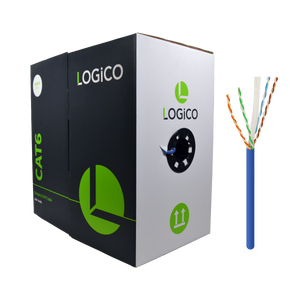 Best Cat6 Riser CMR UL ETL Copper Ethernet Network Cable 550Mhz UTP 23AWG 1000ft Blue