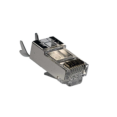 Best CAT6/CAT6A Extra Large RJ45 8P8C Pass Through Modular Plug Shielded connector, 100pcs