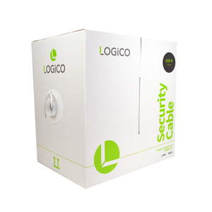 Best 500ft 22/4 Shielded CCA Security Alarm Control Wire Stranded PVC Jacket White