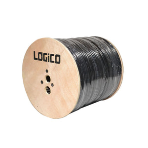 Best RG6 Coaxial Cable Direct Burial 18AWG Quad Shield Coax 1000ft Outdoor Underground