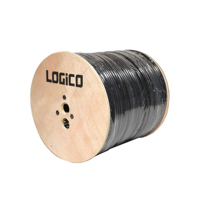 Best RG6 Coaxial Cable Direct Burial 18AWG Quad Shield Coax 1000ft Outdoor Underground