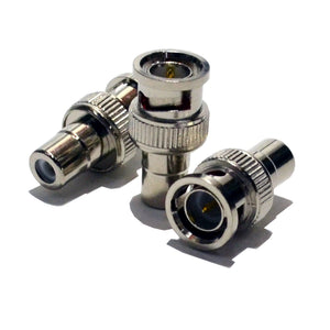 Best BNC Male to RCA Female Connector Adapter Coaxial CCTV