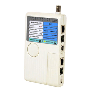 Best 4 In 1 Network Cable Tester RJ45/RJ11/USB/BNC LAN Cable Cat5 Cat6 Wire Tester