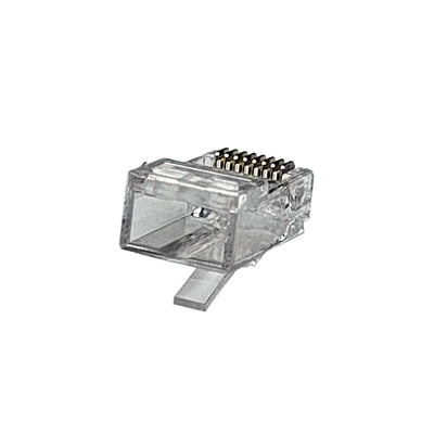 Best CAT6/CAT6A RJ45 8P8C Pass Through Modular Plug Unshielded connector, 100pcs
