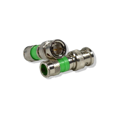 Best BNC Male Compression Connector for RG59 Coaxial Cable CCTV