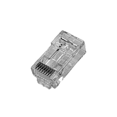 Best CAT6/CAT6A RJ45 8P8C Pass Through Modular Plug Unshielded connector, 100pcs