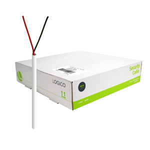 Best Security Wire Burglar Alarm 22/2 AWG Cable 500FT Solid White