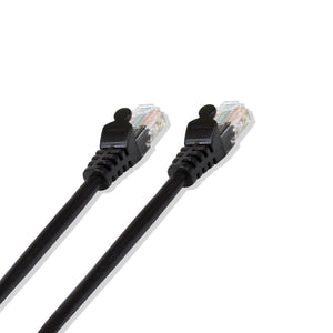 Best Cat-6 UTP Ethernet Network Cable RJ45 Lan Wire Black 25FT