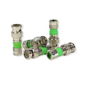 Best BNC Male Compression Connector for RG59 Coaxial Cable CCTV