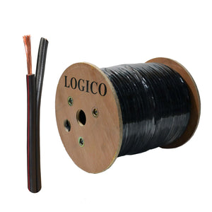 Best 12/2 Low Voltage Landscape Wire Outdoor Lighting Direct Burial Pure Bare Copper Cable 12AWG 500ft