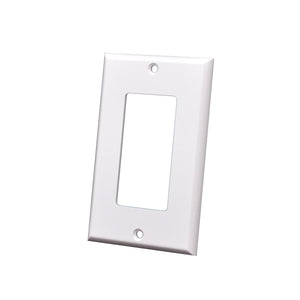 Best 1 Gang Standard Decorator Wall Plate White