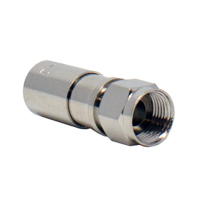 Best RG6 Dual Shield Coaxial F-Type Compression Connector