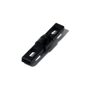 A black blade for an impact punch-down tool designed for 66-type twist and lock connections.