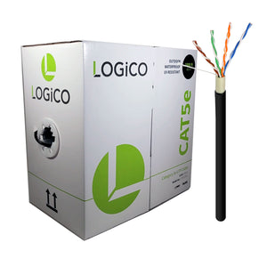 Best Cat5e Unshielded Ethernet Network Cable CCA 1000ft Direct Burial UTP 350Mhz