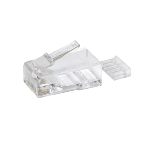 Best Rj45 8P8C Cat6 Modular Plug Ethernet Gold Plated Network Connector with Load Bar Insert