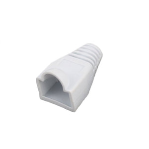 Best 100 pcs Cat5e/Cat6/RJ45 Ethernet Cable Connector Strain Relief Boots White