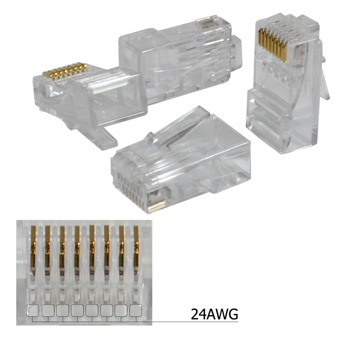 2301994-8, Connettore RJ45 Femmina TE Connectivity Cat6, 8 vie, Montaggio  PCB