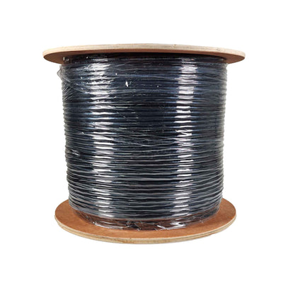 Best Cat6 Direct Burial Unshielded 1000ft 23AWG 550Mhz Solid Bare Copper Ethernet Network Cable